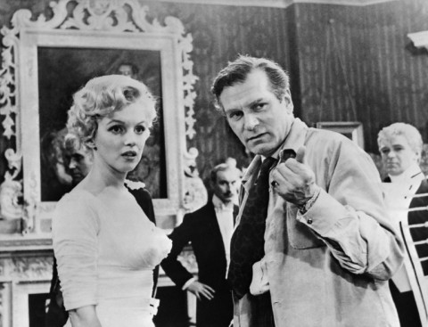 Marilyn Monroe, seen here with British actor and director Laurence Olivier, was one of the most famous figures of the 20th century