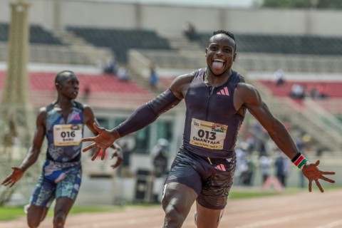 Ferdinand Omanyala ran his second fastest time ever on Saturday