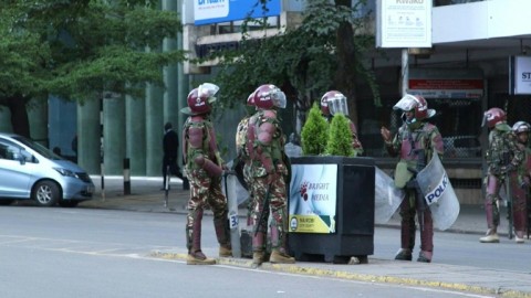 Police deployed in Nairobi ahead of rally against tax plans