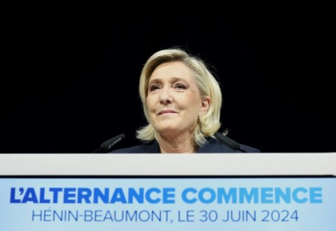 'Nothing is won and the second round is decisive,' said Le Pen