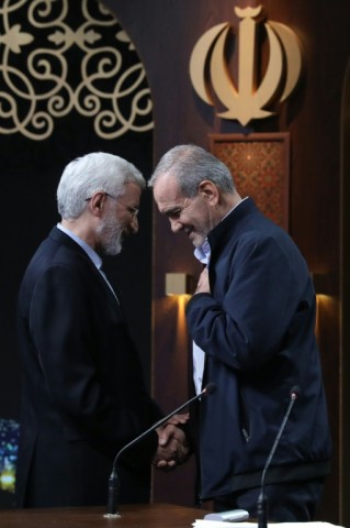 Pezeshkian, who was the only reformist permitted to stand, won the first round of the election, while the former nuclear negotiator Jalili came in second