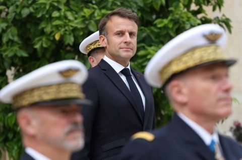 France's President Emmanuel Macron disappeared from public view over recent days in order not to provoke the electorate further,