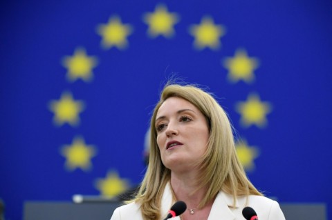 EU lawmakers will vote on Tuesday for the president of the European Parliament, currently Roberta Metsola