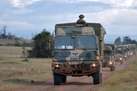 Britain has a permanent military base in central Kenya 