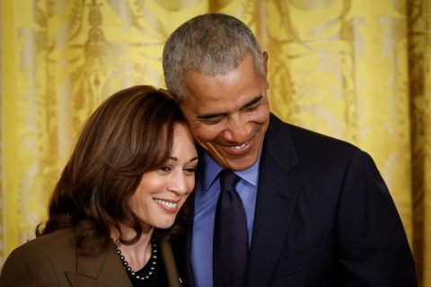 Former president Barack Obama is a key ally for Kamala Harris in her bid to become the first female US president