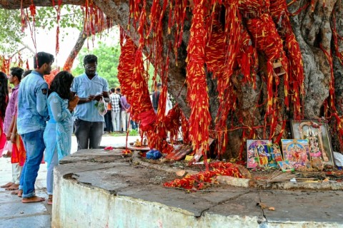 The Chilkur Balaji temple draws thousands of visitors a week