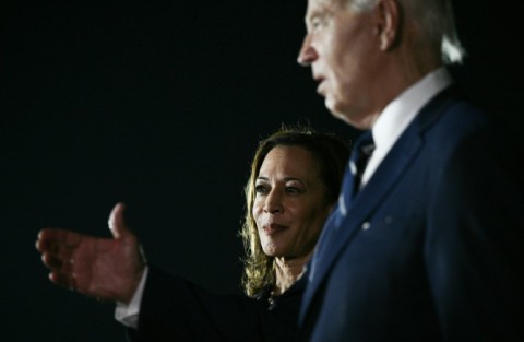 US Vice President Kamala Harris has the backing of President Joe Biden