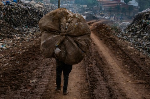 The dumpsite was first set up in 1996 according to local media 