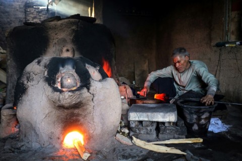 Glassblowing in Afghanistan's western city of Herat is an ancient craft