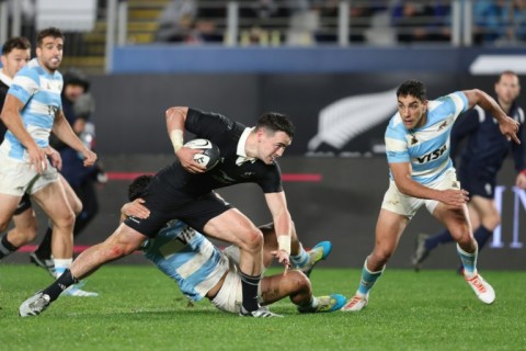 New Zealand's Will Jordan scored two tries as the All Blacks defeated Argentina 42-10 in a Rugby Championship Test in Auckland