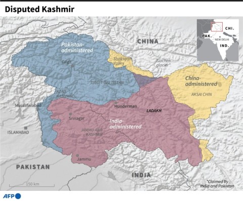 Disputed Kashmir