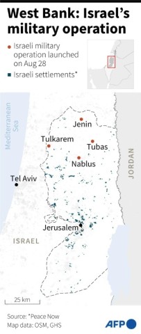 West Bank: Israel's military operation