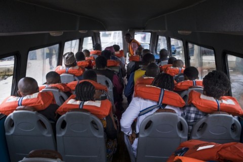 Flanked by lagoon waters and the Atlantic Ocean, Nigeria's economic capital Lagos has long used its waterways as an alternative to the megacity's chaotic roads