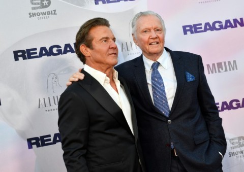 Dennis Quaid and Jon Voight  star in divisive political biopic 'Reagan'