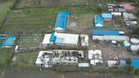 Aerial images of Hillside Endarasha Academy