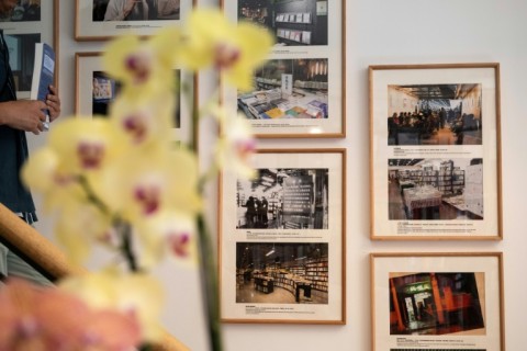 When the lights went out at Jifeng Bookstore on one of its last nights of operation in China, customers stayed on and sang in the dark; the shop's storied history is displayed on the walls of its new store, in Washington