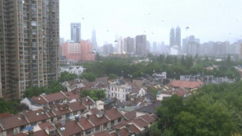 Typhoon Bebinca makes landfall in Shanghai