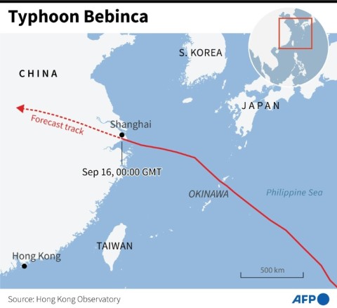 Typhoon Bebinca