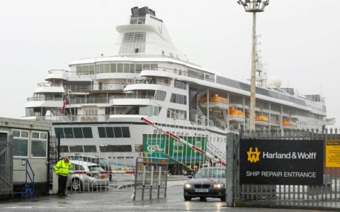 Stranded cruise ship passengers bid bitter-sweet farewell to Belfast