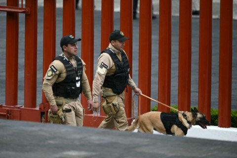 Heavy security precautions were set up around Mexico's Congress, where mass protests have been held in recent weeks against controversial judicial reforms pushed by Sheinbaum's predecessor