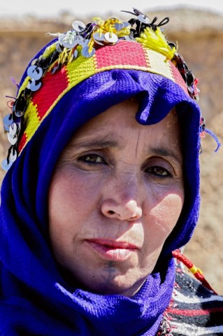 Amazigh tattoos vary in design between tribes and were used to signify the wearer's origin while offering beauty and protection