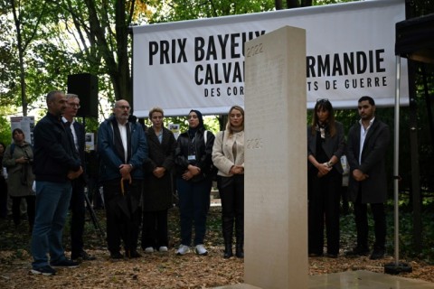 The ceremony to mark the 2024 edition of the Bayeux War Correspondents' Awards on Saturday