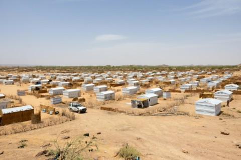 The second extension of the Farchana refugee camp in eastern Chad