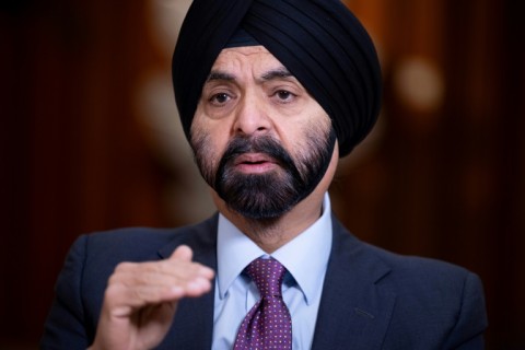 Ajay Banga said many of the plans to boost private sector investment were still 'wet paint' 