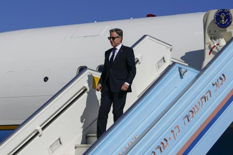 US Secretary of State Antony Blinken arrives in Israel in his latest push for a ceasefire in Gaza