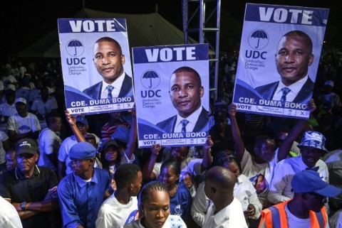 The Umbrella for Democratic Change (UDC) is among three main groups challenging the ruling party in Wednesday's election