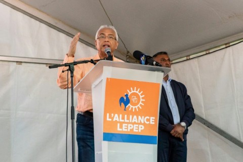 The Alliance of Change is led by former prime minister Navin Ramgoolam