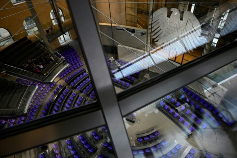 The German Bundestag or lower house of parliament