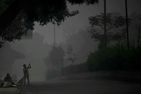 New Delhi is blanketed in acrid smog each year