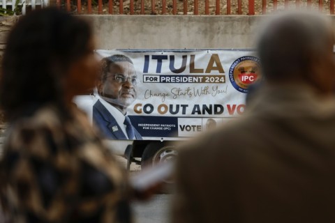 Namibians head to the polls Wednesday in a test for the party that brought independence 34 years ago but has left many feeling let down 