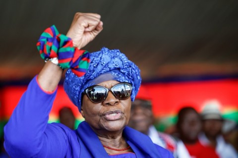 Netumbo Nandi-Ndaitwah who represents the party in power since independence would be the country's first female president if elected