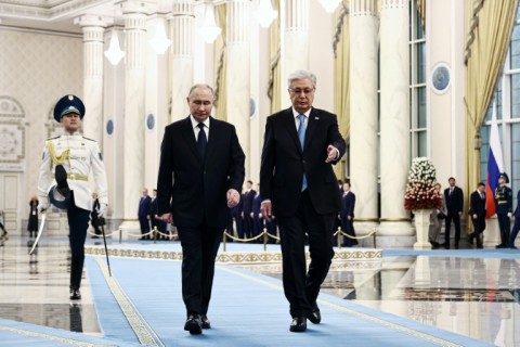 Putin met Tokayev in Astana