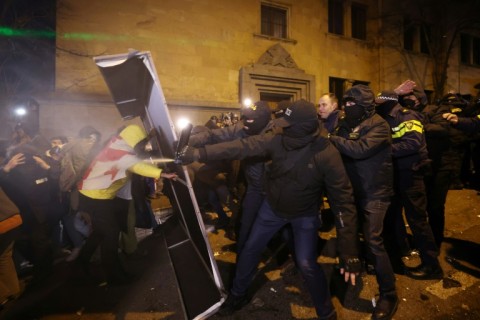  Thousands have taken to the streets to protest the government's decision