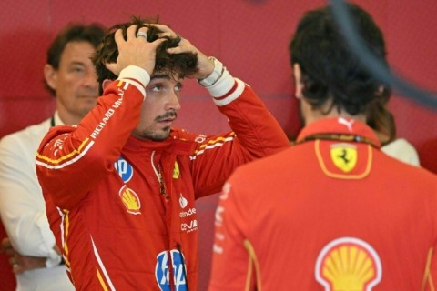 Ferrari's Monegasque driver Charles Leclerc was hit with a 10-place grid penalty for the Abu Dhabi Grand Prix