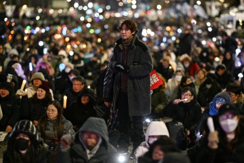 A huge crowd gathered outside South Korea's parliament demanding Yoon's ouster