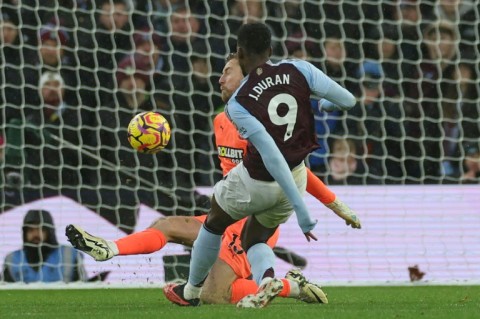 Jhon Duran scored the only goal in Aston Villa's 1-0 win over Southampton