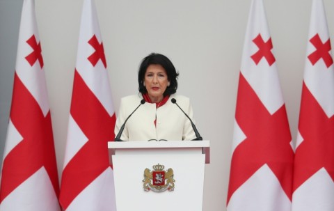 Salome Zurabishvili had a 30-year career in French diplomacy before becoming Georgian president