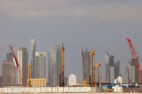 Skyscrapers spring up fast in Dubai