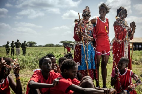 The sanctuary where the games are held is part of the famed Amboseli–Tsavo ecosystem, near the Tanzanian border