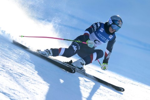 Lindsey Vonn trains at Beaver Creek ahead of her return to World Cup racing at St. Moritz later this month