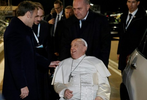 Macron gave the pope a book detailing the restoration of Notre-Dame in Paris