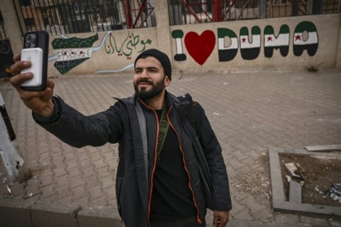 Sameer dreams of meeting his friends and family one day again in Douma