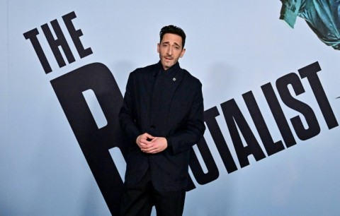 US actor Adrien Brody is a Golden Globe nominee for hotly-tipped drama 'The Brutalist'