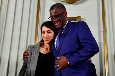 Denis Mukwege won the 2018 Nobel Peace Prize with Yazidi activist Nadia Murad