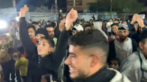 Gazans celebrate ceasefire deal