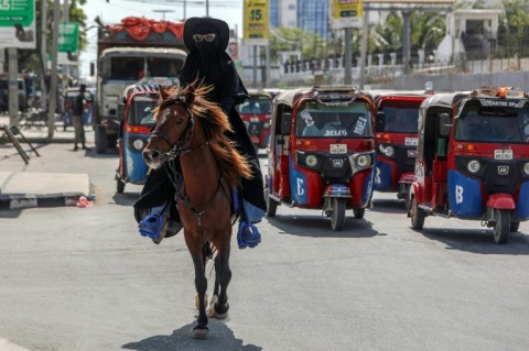 Muse said she "wanted to show everyone that it is entirely normal for women to ride horses"